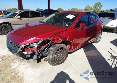 2014 Mazda Mazda3 I Sport from USA, damaged, VIN JM1BM1K78E1167611